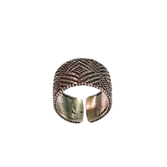 ANA73B Anello argento a fascia 