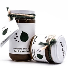 Confettura extra di fichi e mirto